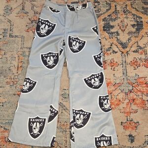 Gray Raiders Logo Pants
